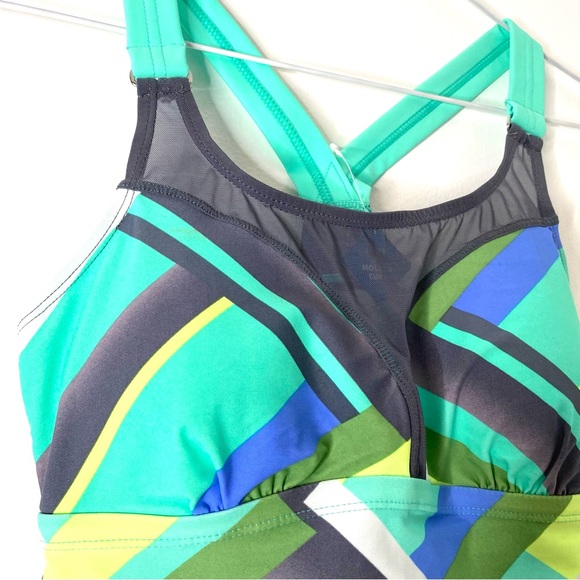 Free Country Striped Tankini NWT - Picture 2 of 10